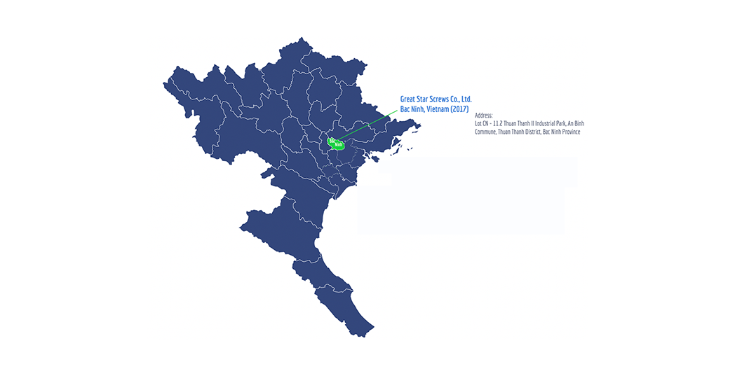 New Third Division in Ha Nam, Vietnam = Lian-Ying Screws